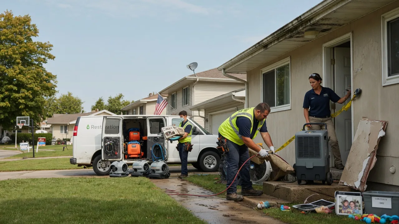 Water Damage Restoration in Robins, IA near me